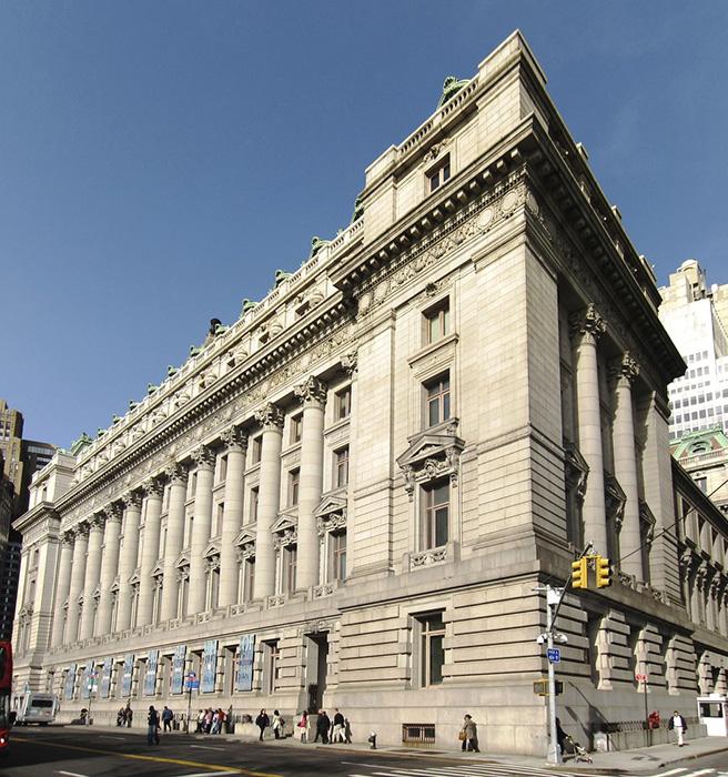 Alexander Hamiliton U.S. Custom House in New York, New York.