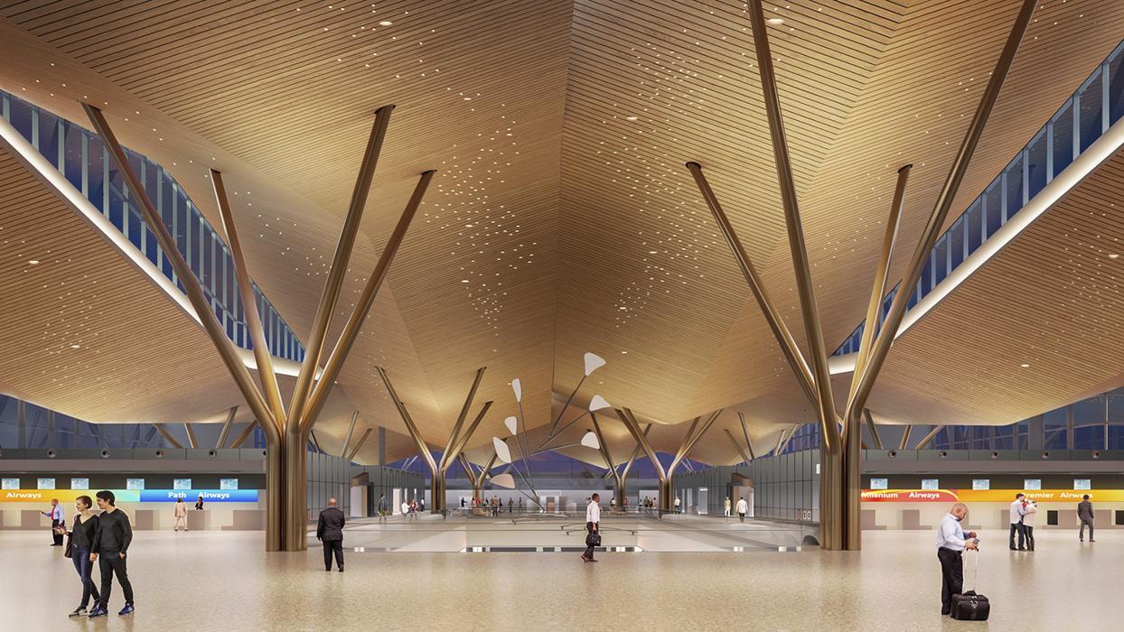 Pittsburgh International Airport Terminal Modernization in Pennsylvania.