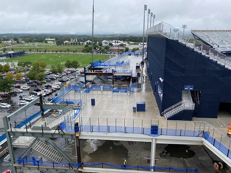 The Pennsylvania State University Beaver Stadium in University Park, Pennsylvania (after Phase 1).