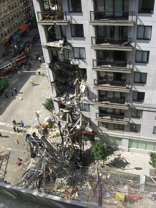51st and 91st Street Crane Collapses in New York, New York.