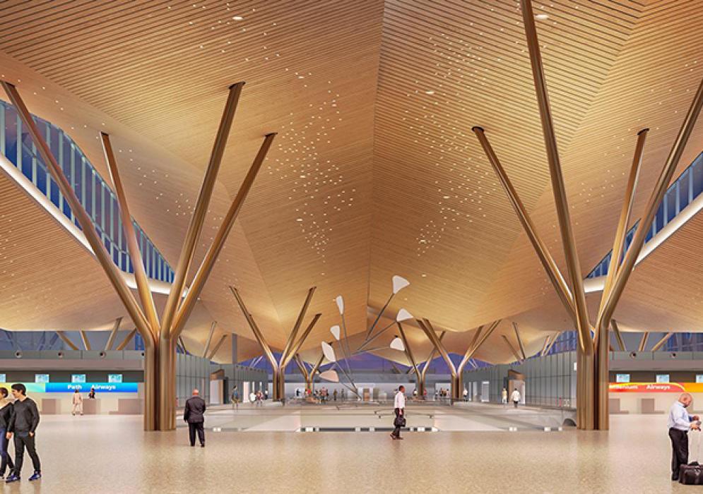 Pittsburgh International Airport Terminal Modernization in Pennsylvania.