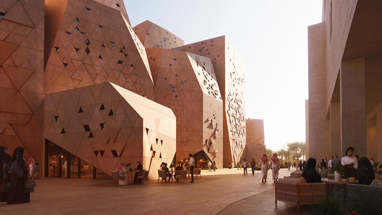 The Arena in Diriyah, Riyadh, Saudi Arabia.