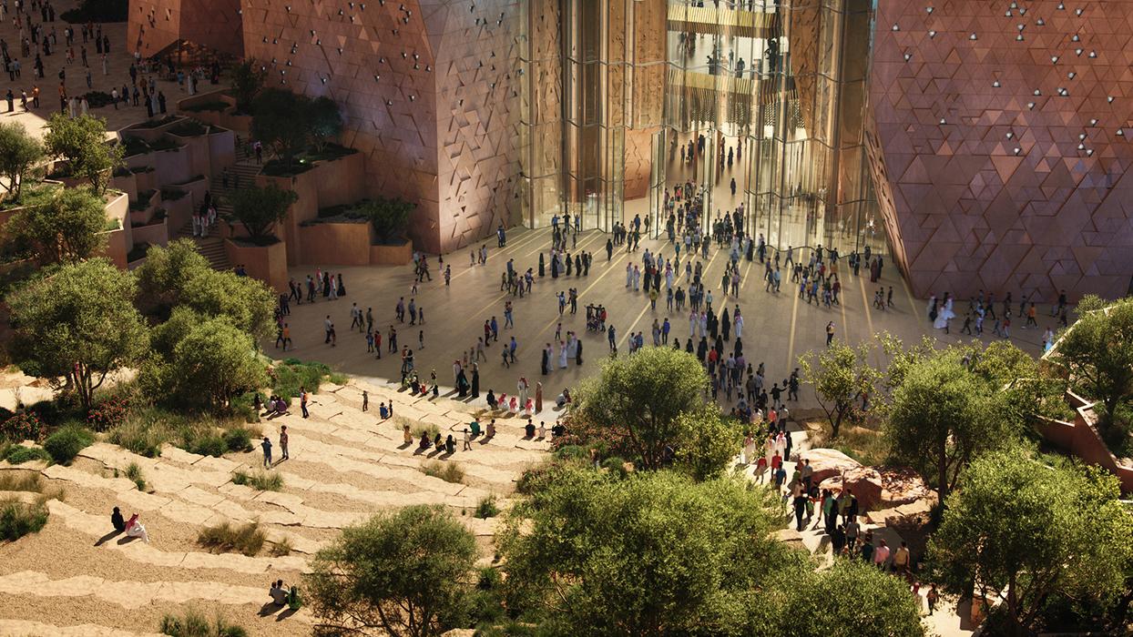 The Arena in Diriyah, Riyadh, Saudi Arabia.