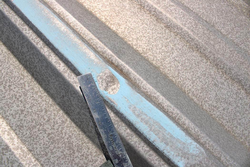 Hail can dent metal panels, scratch protective coatings or loosen seams, potentially leading to corrosion or leaks.