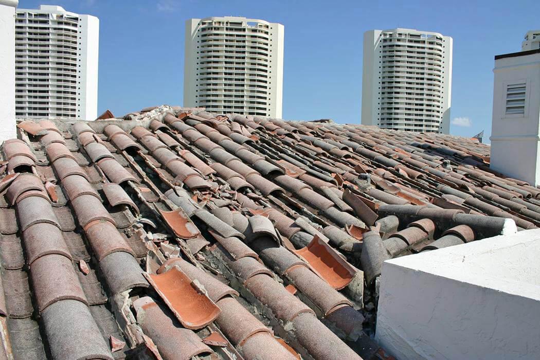 Clay and concrete tiles, common in historic or high-end buildings, offer aesthetic appeal but are brittle under hail impact.