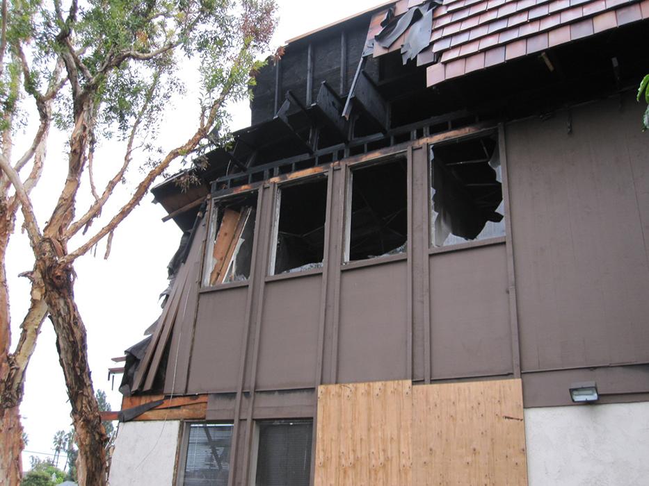 fire damage
