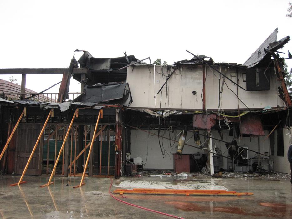 fire damage