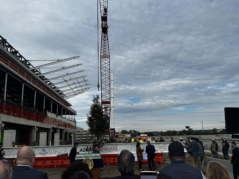 Belmont Racetrack Development in Elmont, New York.