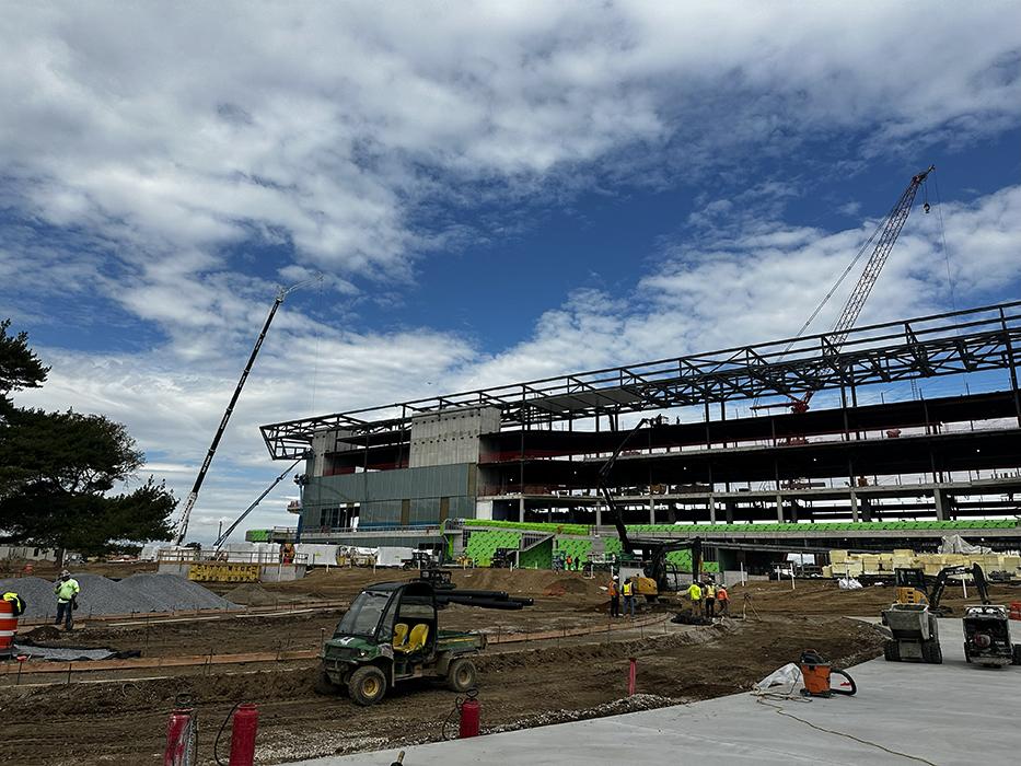 Belmont Racetrack Development in Elmont, New York.