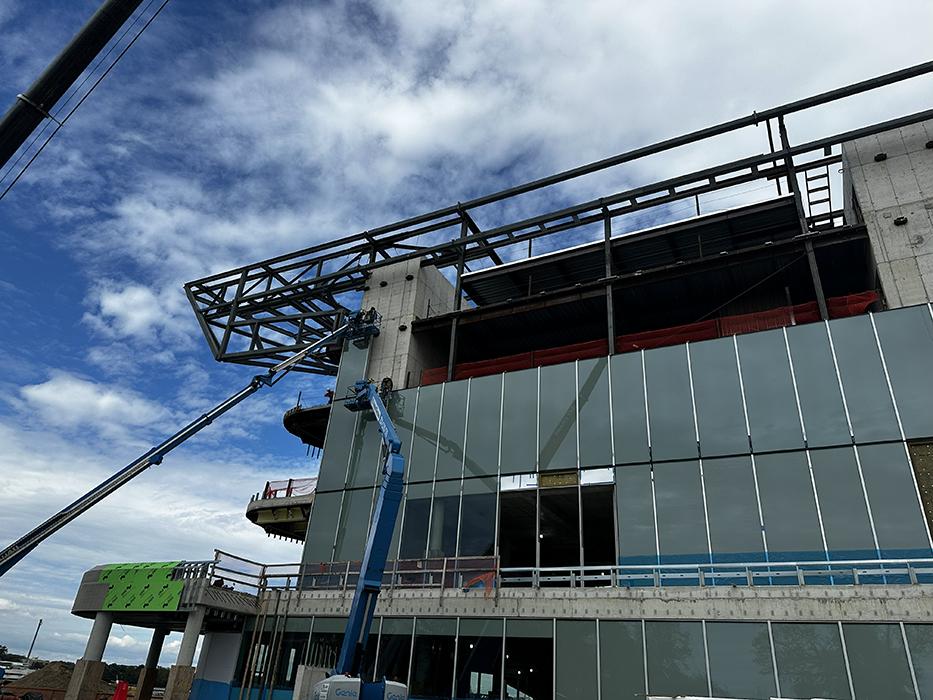 Belmont Racetrack Development in Elmont, New York.