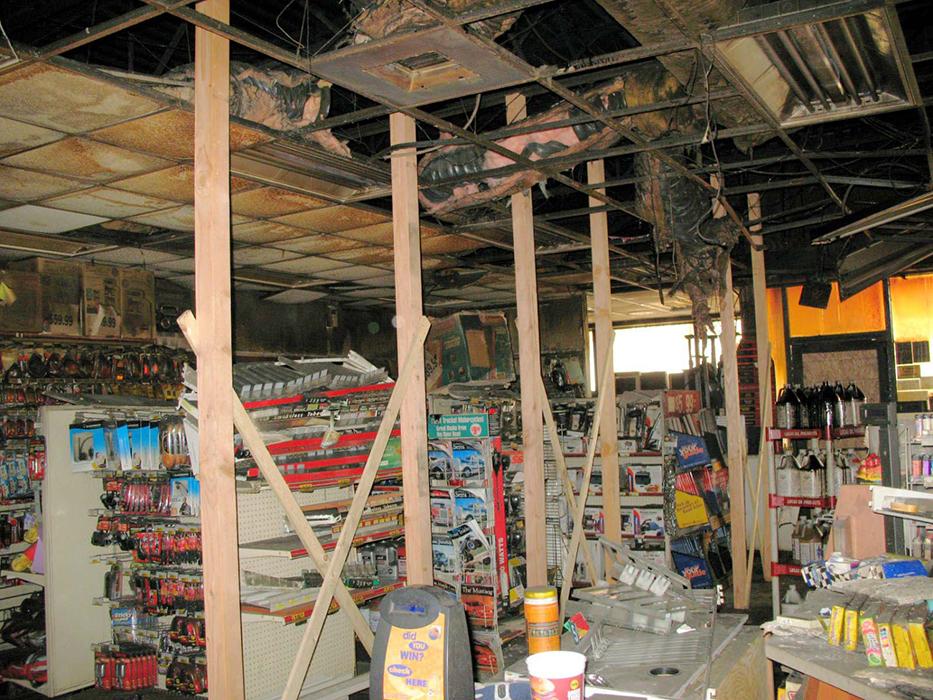 fire damage