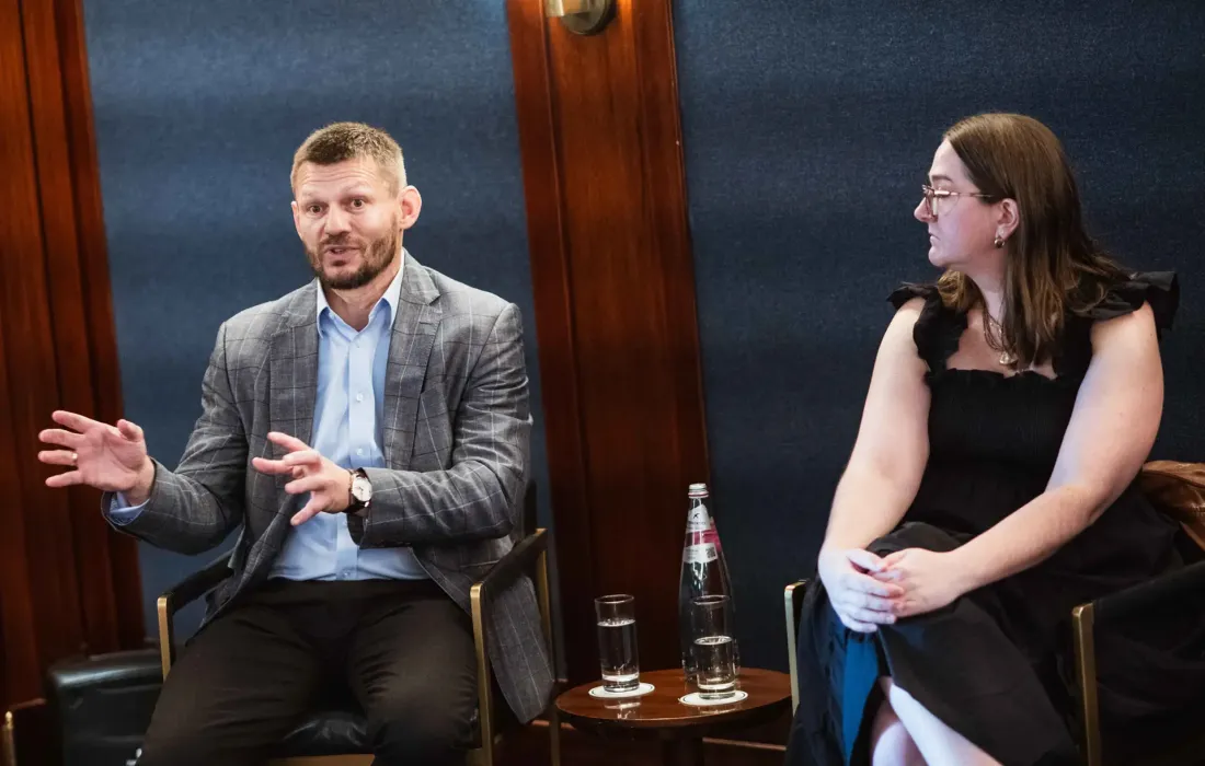 Pawel detailed how Thornton Tomasetti’s science-based decarbonization framework transforms emissions data into strategic action: