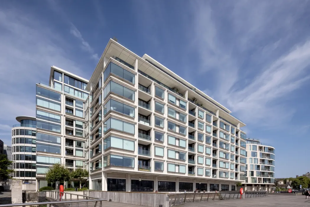 Landmark Place is a new residential fixture located on the banks of the River Thames and near Tower Bridge.