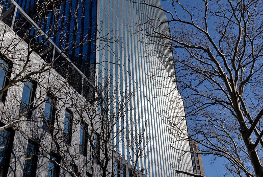 Sustainability and passive house consulting services for a 1 million-square-foot LEED for Communities development that includes two residential towers sitting on a podium with commercial, office and retail space and two schools. 