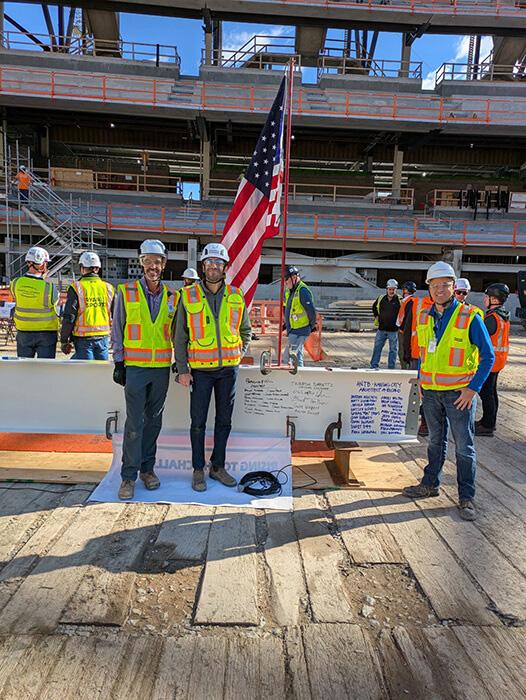 Thornton Tomasetti provided structural design and construction engineering services for the new Ryan Field
