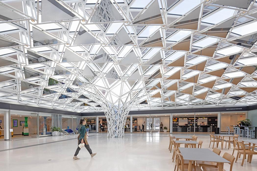 Albright-Knox Art Gallery Extension in Buffalo, New York.