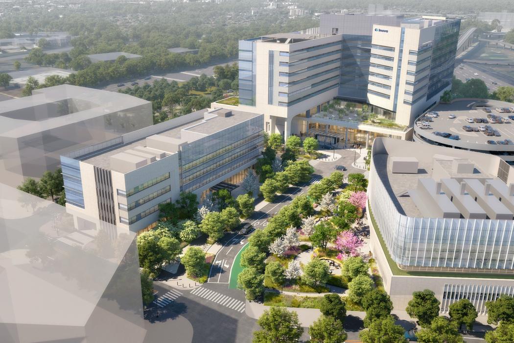 The project epitomizes thoughtful design: a 138,000-square-foot plinth connects the major buildings and includes a public plaza and underground parking. 