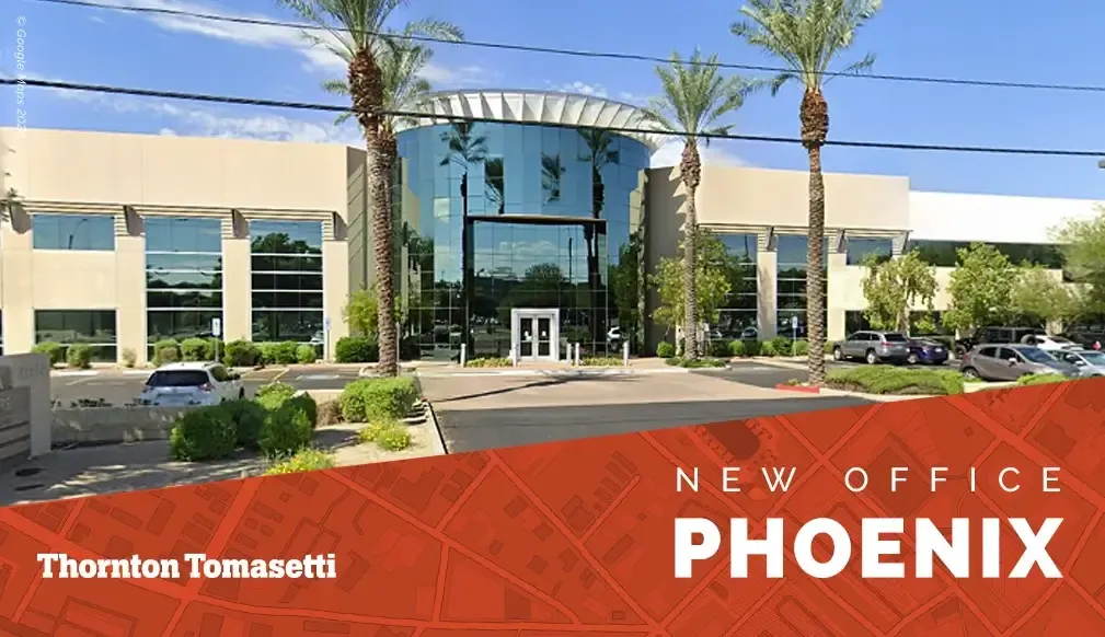 Thornton Tomasetti, the international engineering, science, and design firm, has opened a new office in Phoenix, Arizona.
