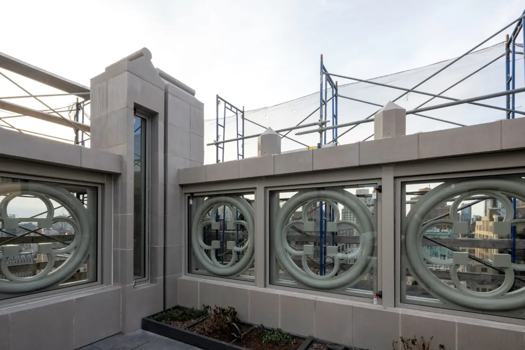 The complex is now a single, revitalized destination overlooking Madison Square Park.