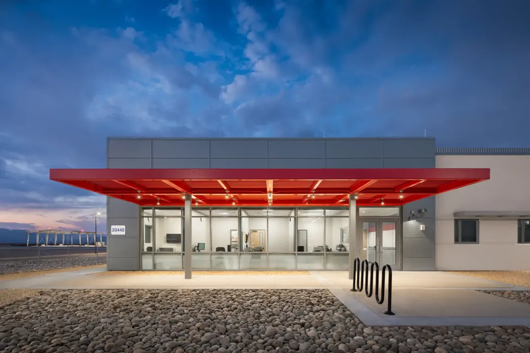 China Lake Naval Weapons Station, South Airfield, in California.