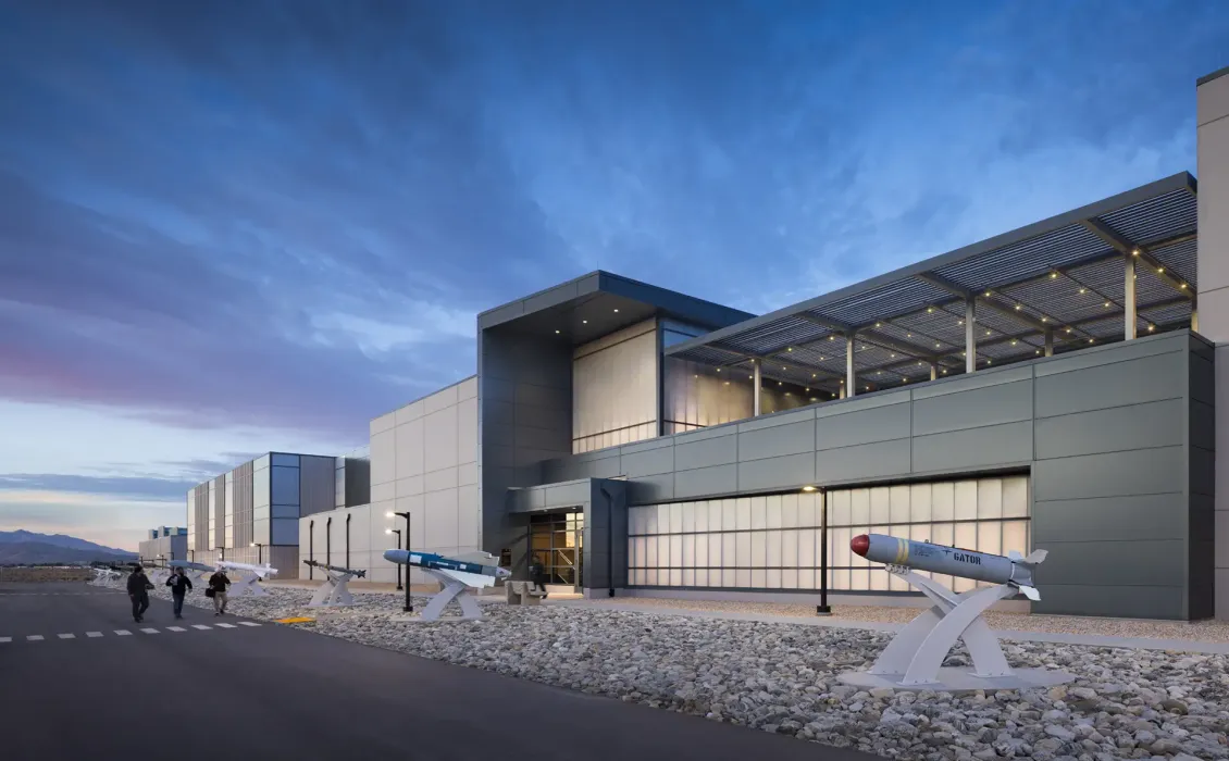 China Lake Naval Weapons Station, South Airfield, in California.