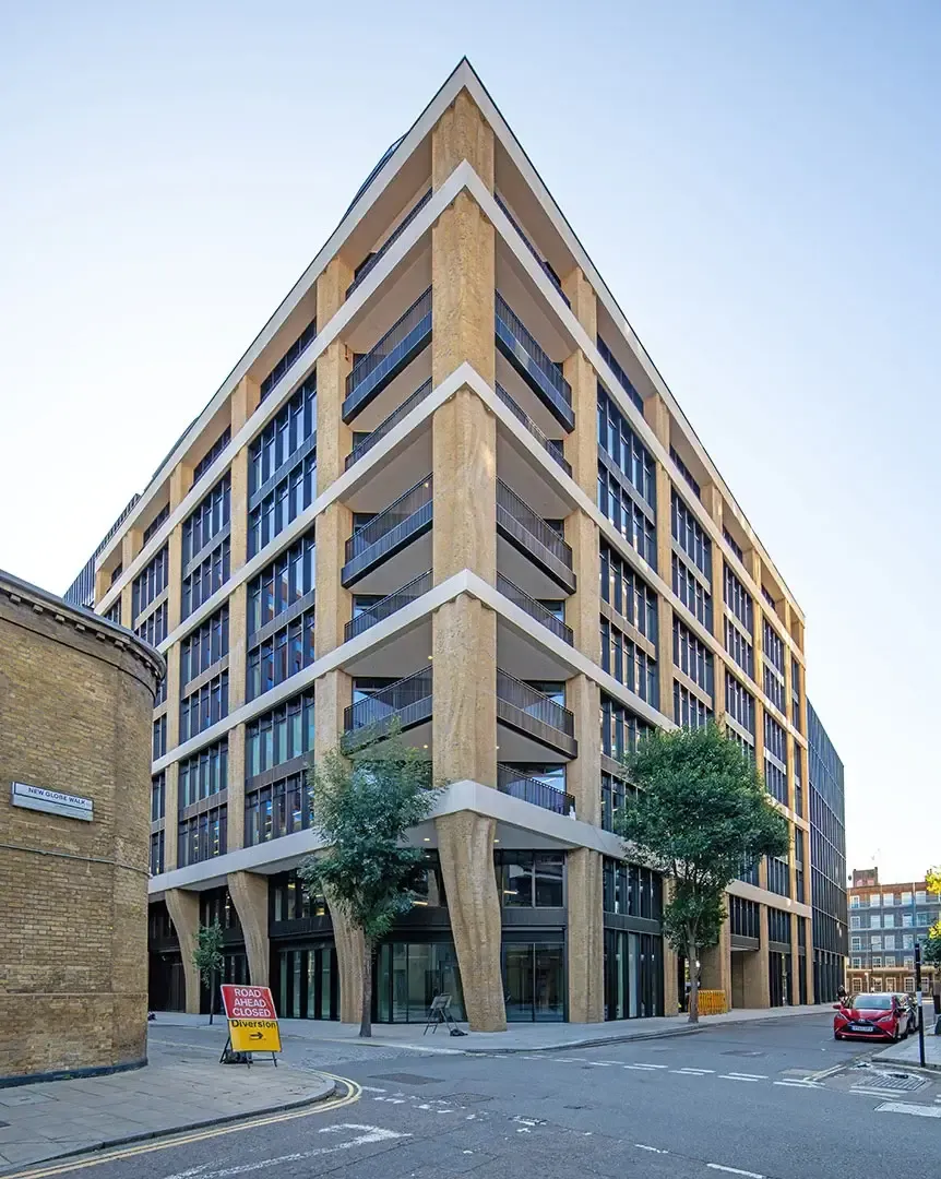 TIDE Bankside is a 12-storey Grade A office building with ground-floor retail in London’s Bankside, overlooking the Thames. 