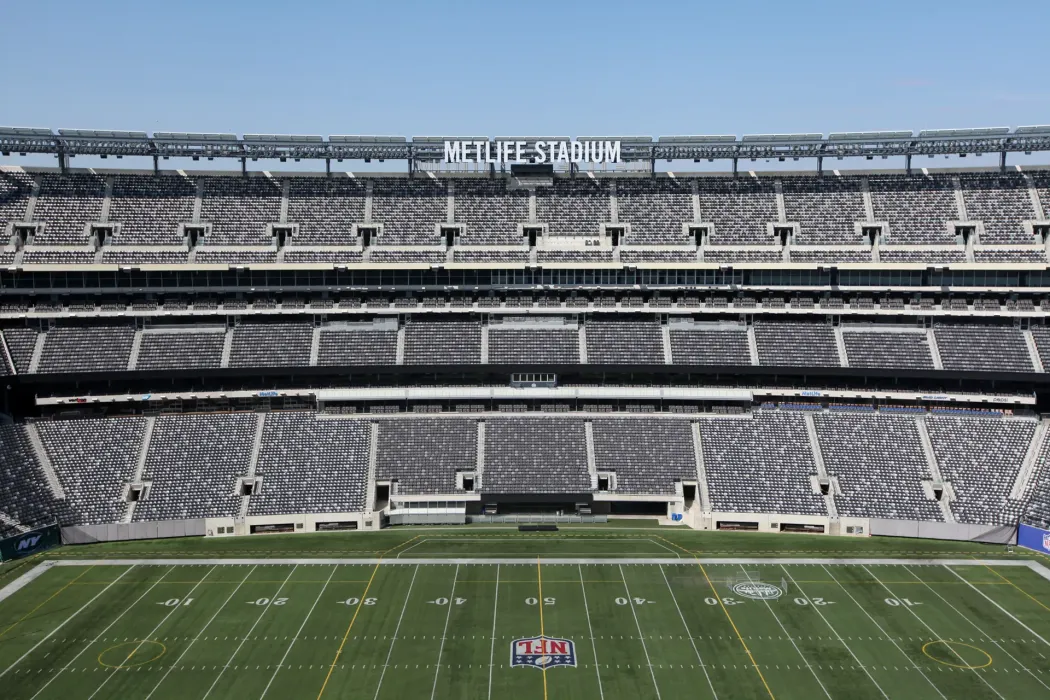 MetLife Stadium in East Rutherford, New Jersey.