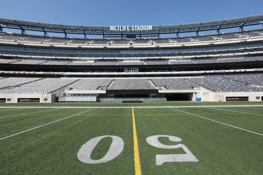 MetLife Stadium in East Rutherford, New Jersey.