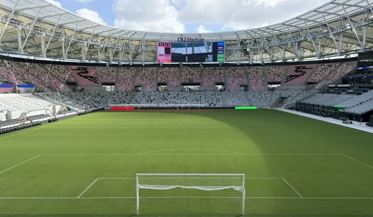 Nu Stadium at Miami Freedom Park in Florida.