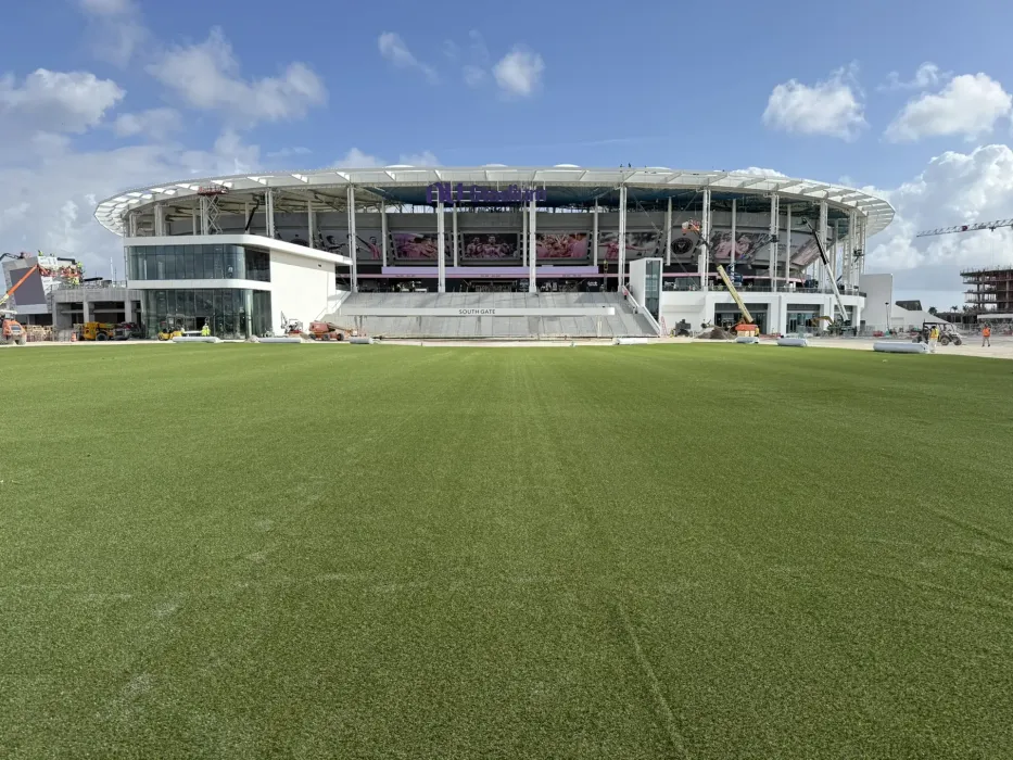 Nu Stadium at Miami Freedom Park in Florida.