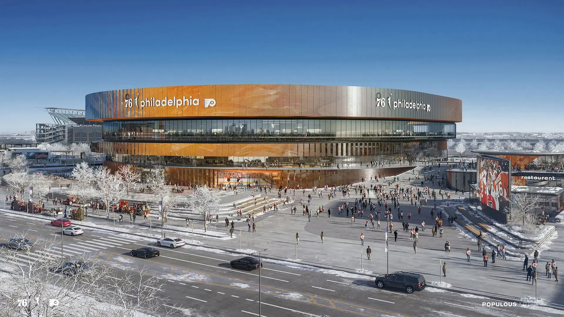 A new Philadelphia sports and entertainment arena will bring the 76ers, Flyers, and the city’s future WNBA team together under one roof.