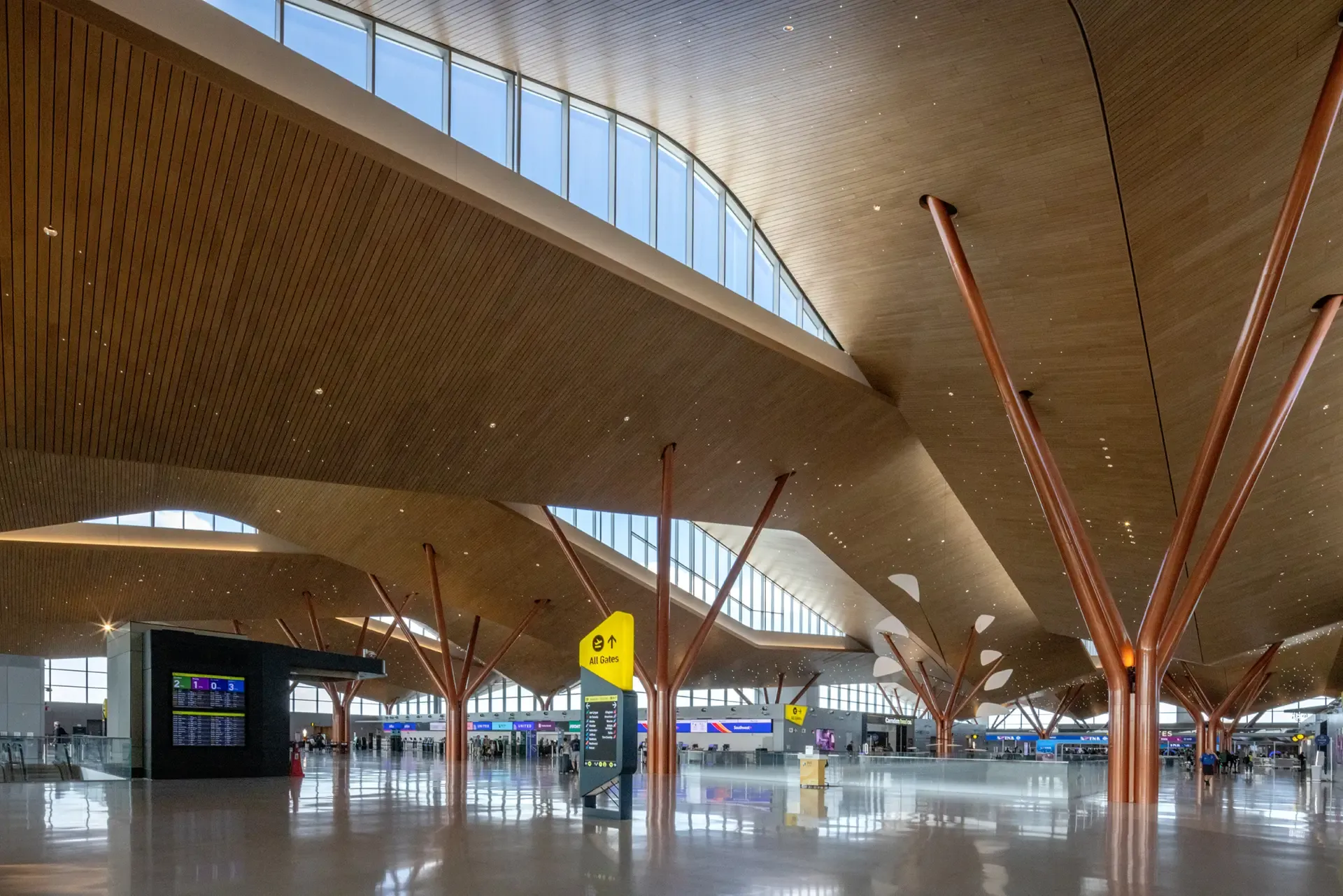 Pittsburgh International Airport Terminal Modernization in Pennsylvania.