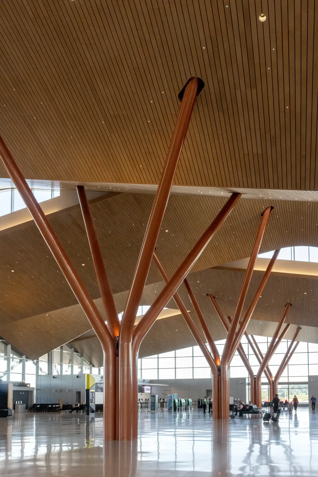 Pittsburgh International Airport Terminal Modernization in Pennsylvania.