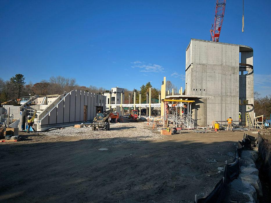 The Toronto Zoo has reached a major construction milestone with the topping-off of the Community Conservation Centre, a two-story academic building that will anchor its reimagined entrance precinct.