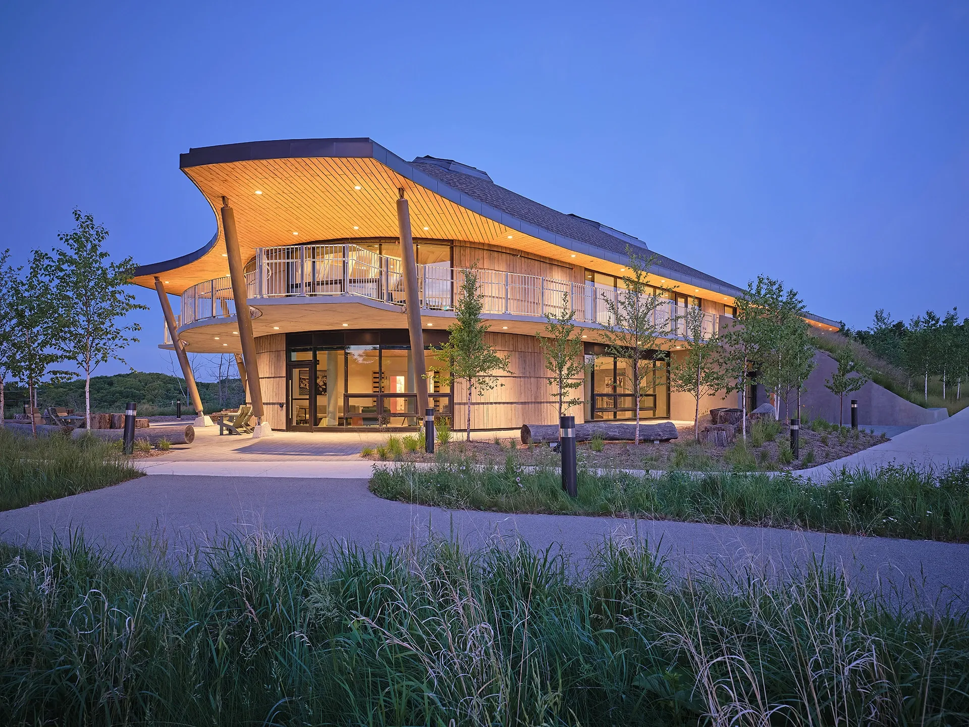 Canadian Architect magazine takes a closer look at the University of Toronto Scarborough's Indigenous House, a predominantly timber building designed to strengthen connections with Indigenous culture, community, and the natural world.