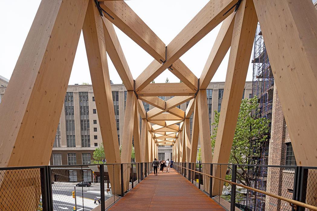 The Highline Moynihan Connector ribbon cutting ceremony on June 21, 2023.