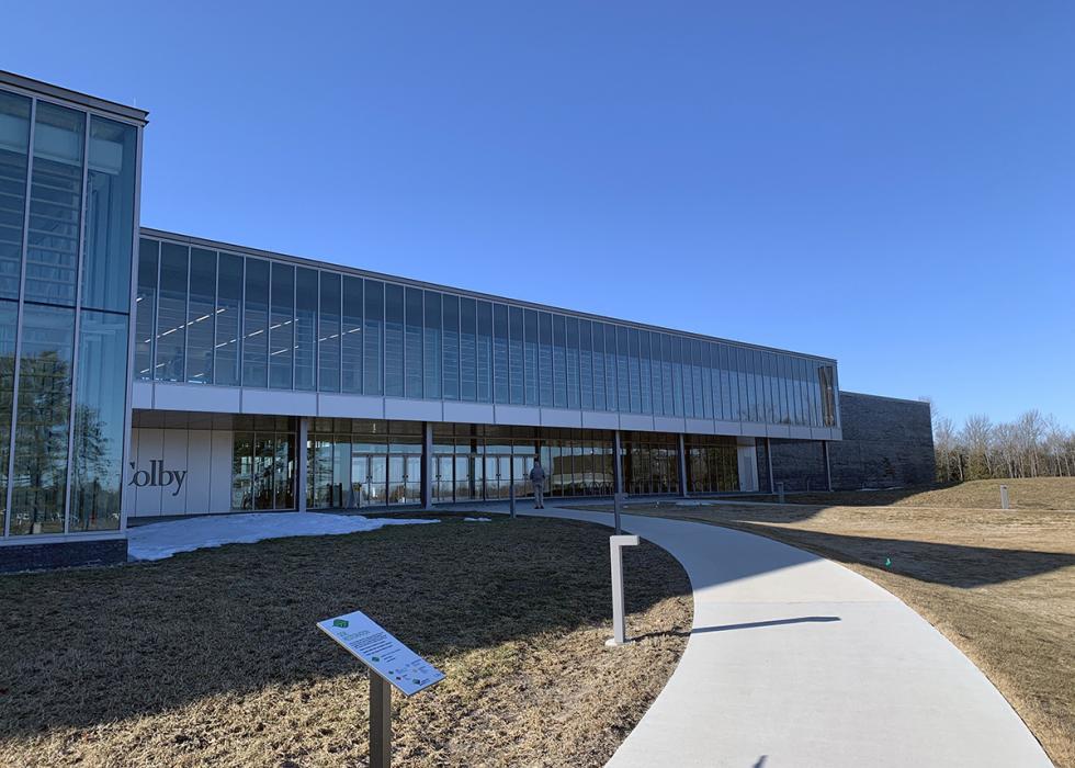 Colby College's athletic center