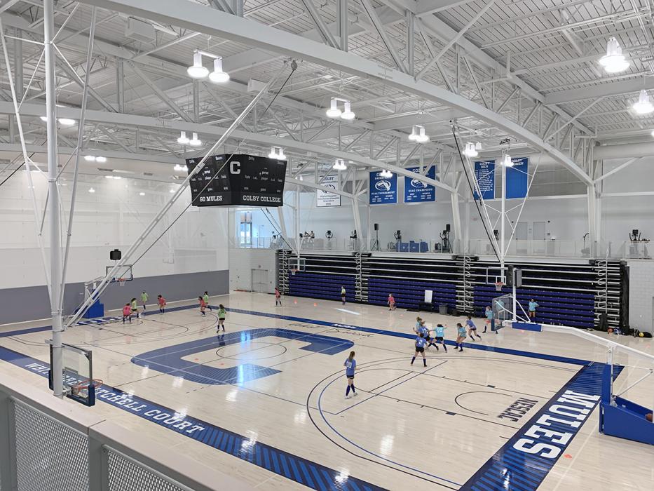 Colby College's athletic center