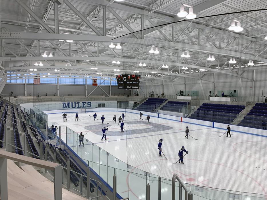 Colby College's athletic center