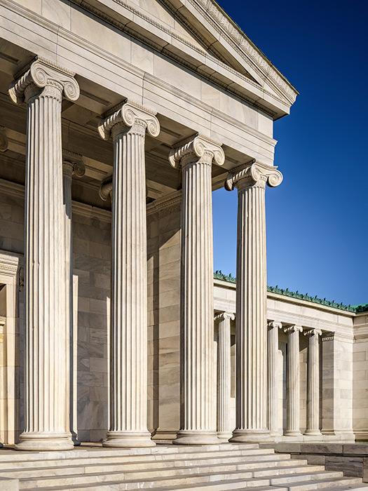 The Buffalo AKG Art Museum in New York.