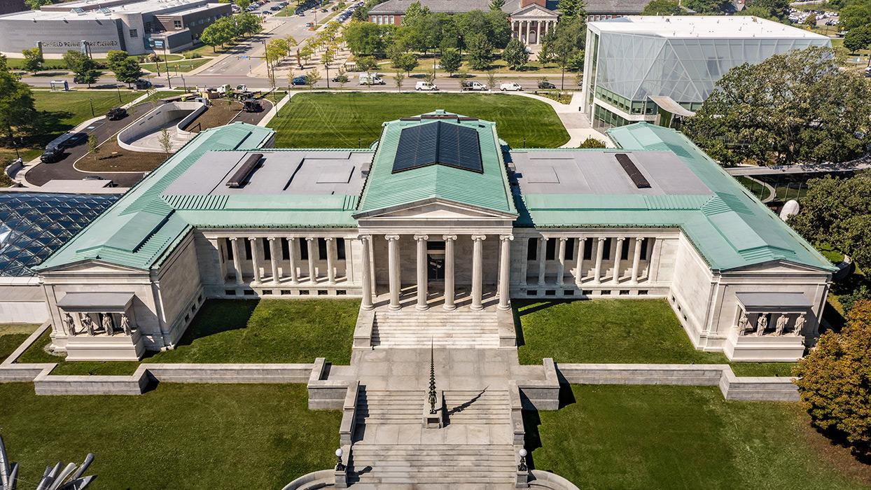 The Buffalo AKG Art Museum in New York.