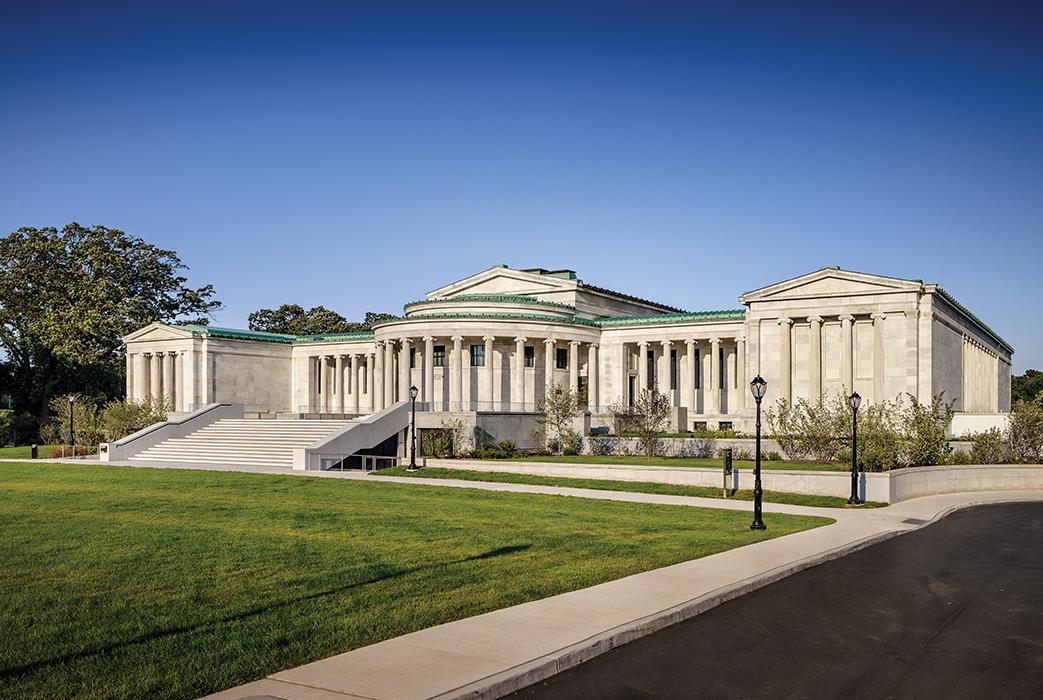 The Buffalo AKG Art Museum in New York.