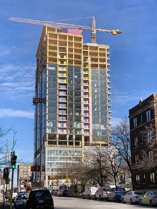 The Ascent topping out ceremony