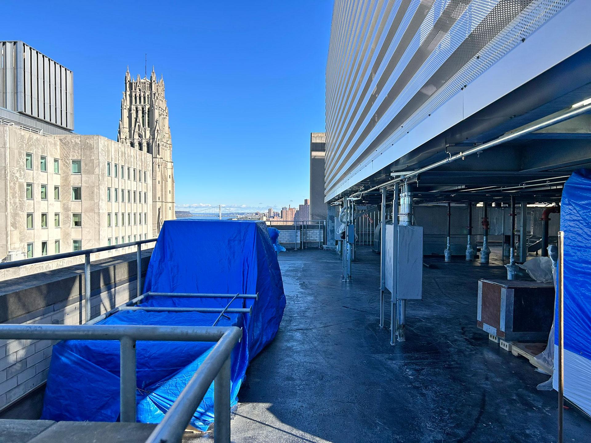 Building Enclosure Commissioning work at Barnard College in New York City.