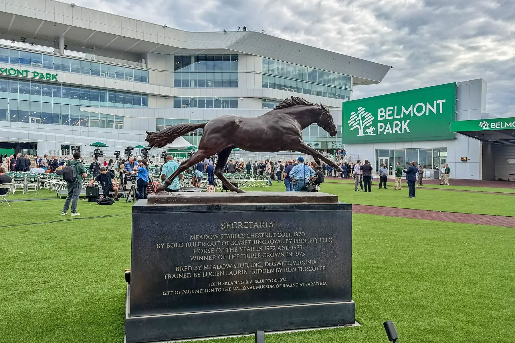 The first two floors opened for the return of racing, with the remaining three scheduled for completion ahead of the full opening in the first quarter of 2027. 