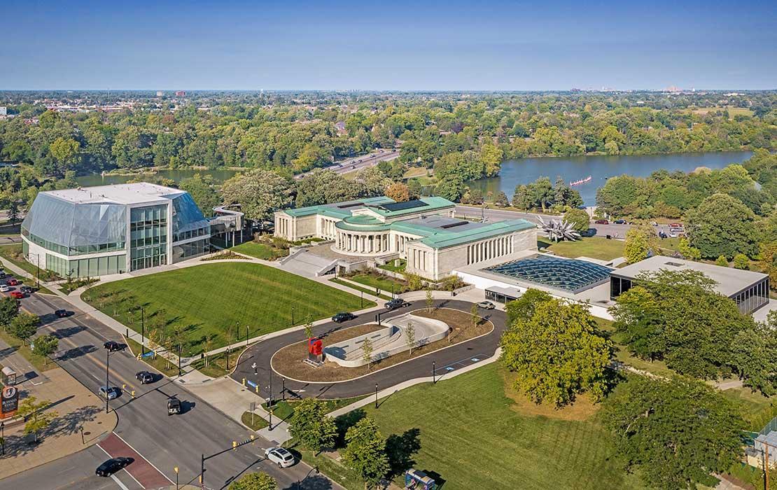 Buffalo AKG Art Museum in New York.