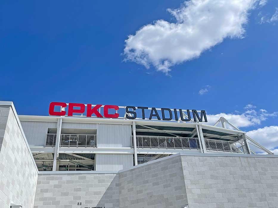 CPKC Stadium in Kansas City.