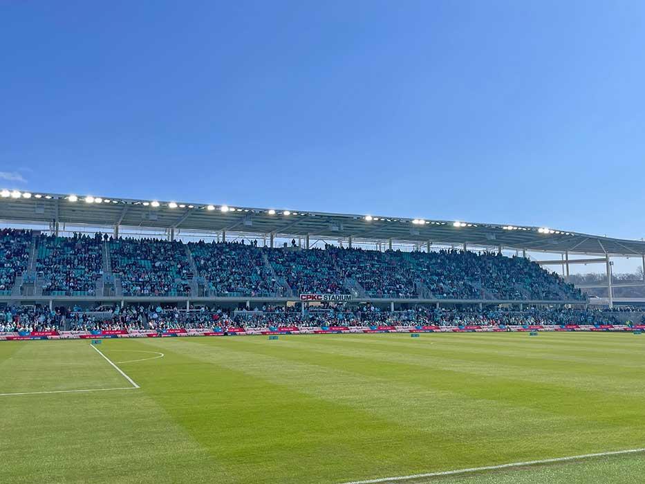 CPKC Stadium in Kansas City.