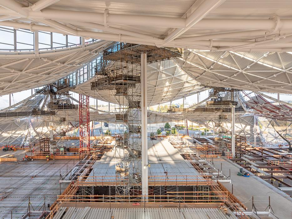 Google Bay View Campus in California.