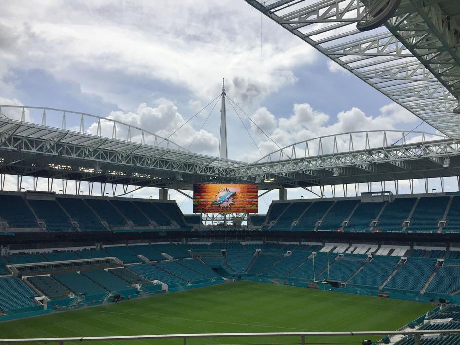Latest Hard Rock Stadium renovations improve amenities, parking